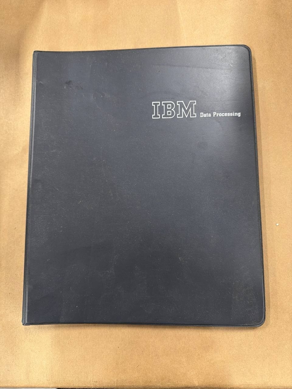 Vintage IBM Data Processing Binder Smada Software Disk Bonanza Commodore 64 1984