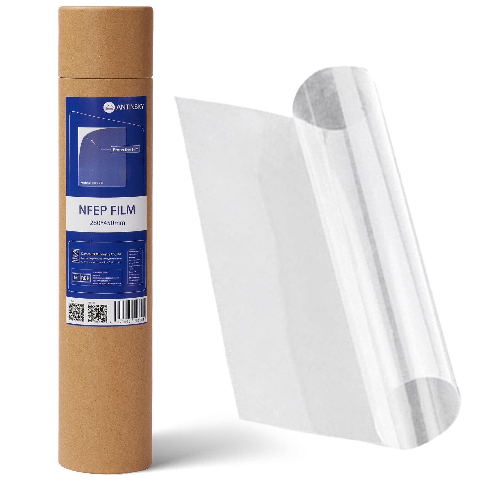 nFEP PFA Release Film 280 * 450mm 1pc for Phrozen Sonic Mega 8k, Tr... Fast Ship