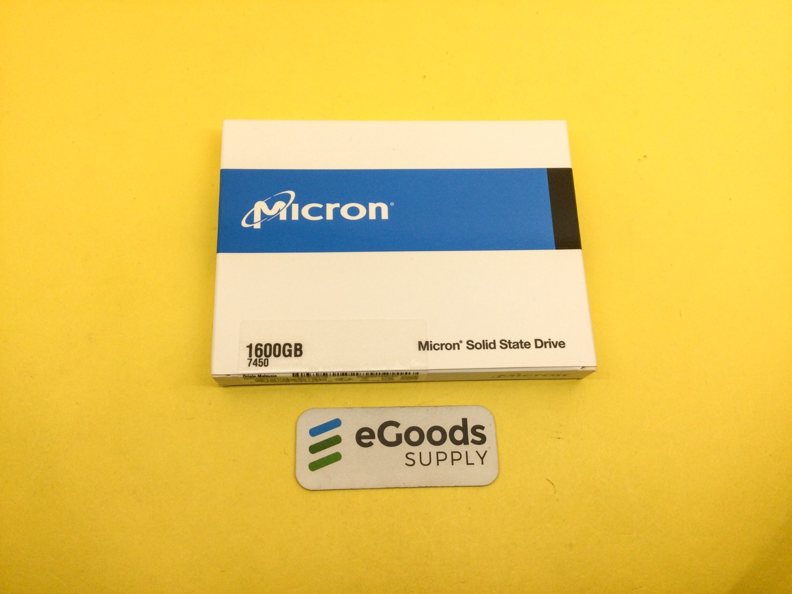 MTFDKCC1T6TFS MICRON 7450 MAX 1.6TB U.3 PCIe 4.0 x4 NVMe 2.5in SSD F/S