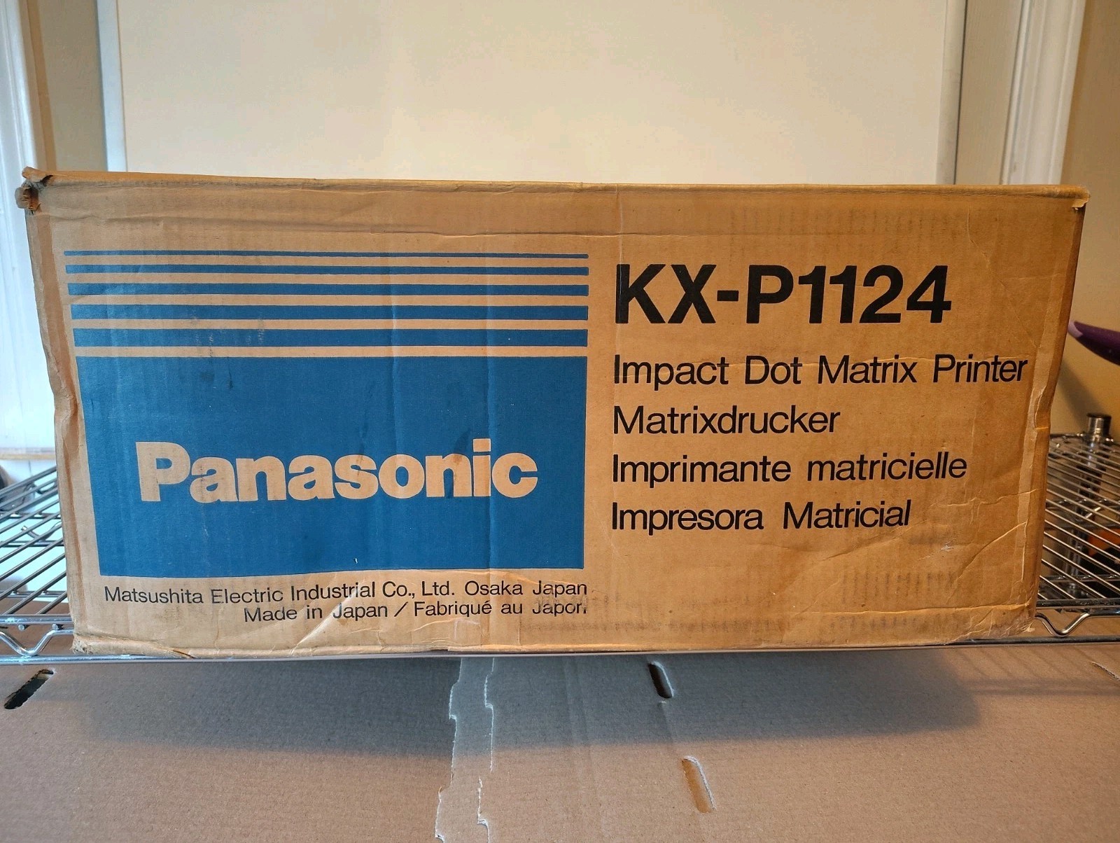 Panasonic KX-P1124 Impact Dot Matrix Printer Vtg. NOS  🛑 READ🛑