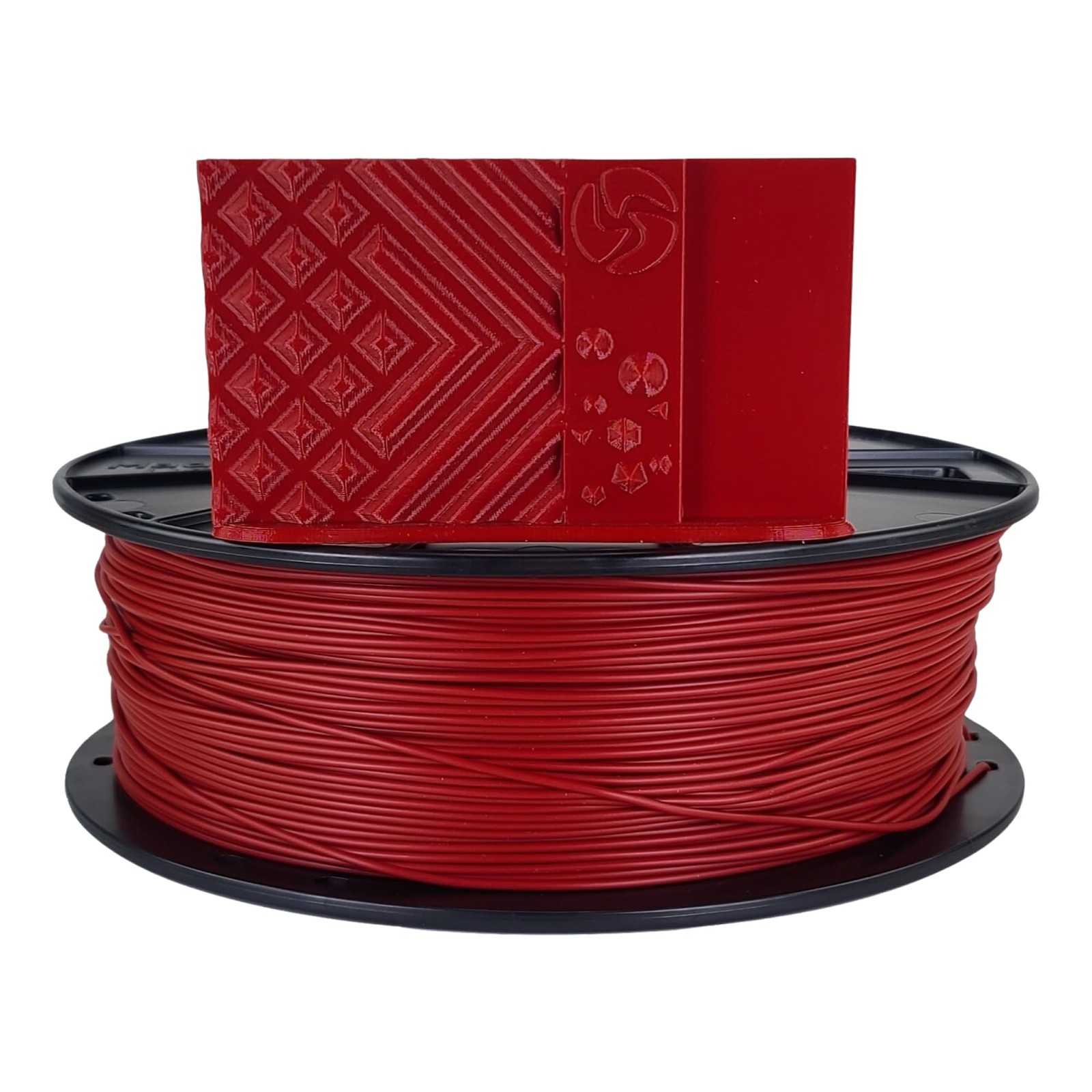 3D-Fuel Tough Pro PLA+ Filament for 3D Printing, Made in USA, Iron Red
