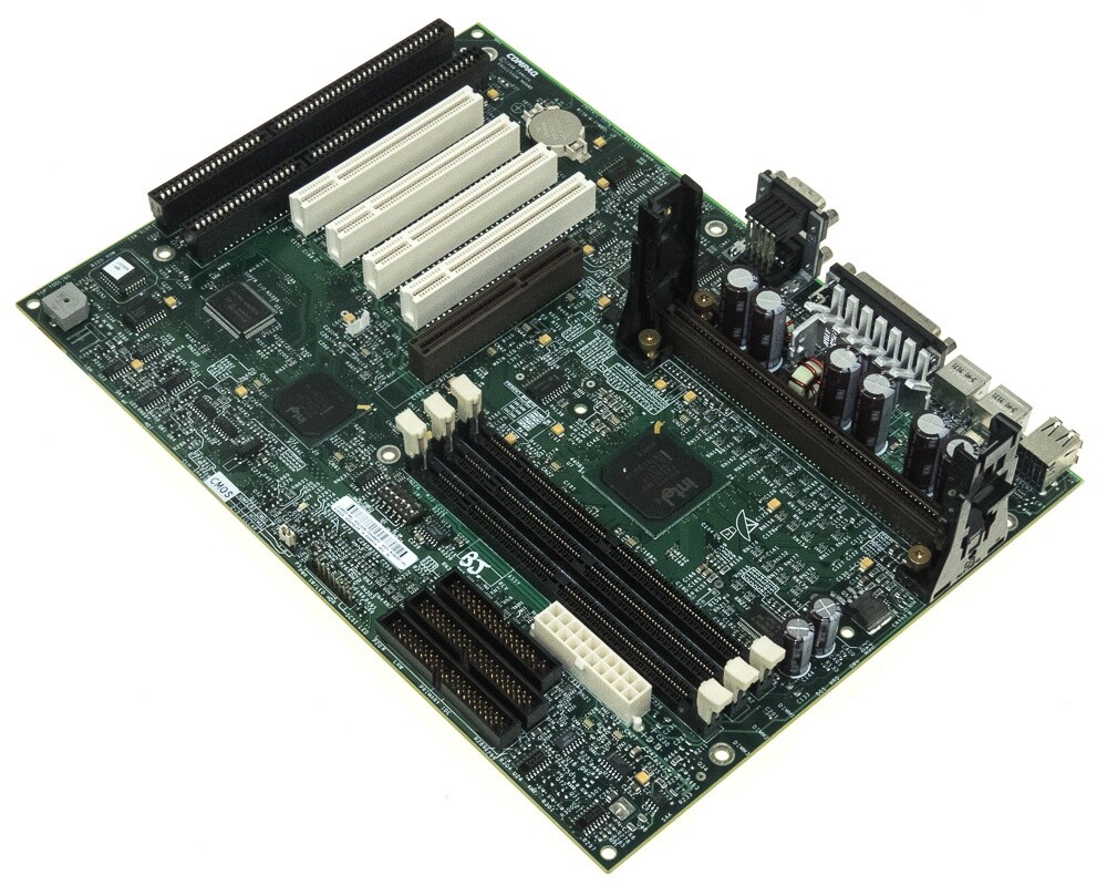 COMPAQ 010233-101 SLOT 1 3x SDRAM 2x ISA 4x PCI AGP MOTHERBOARD