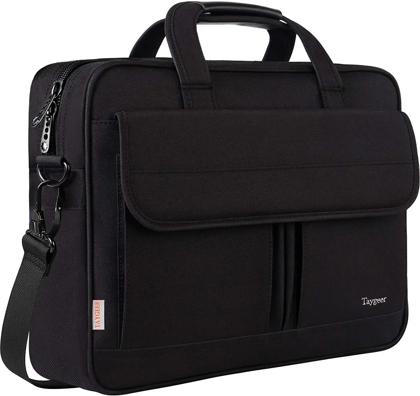 15.6 Inch Laptop Bag Business Briefcase Waterproof Shoulder Case For Office Work