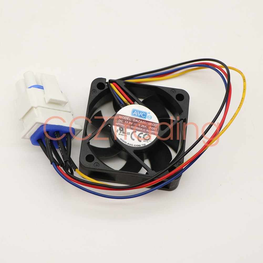 1PCS AVC DAZA0515RCU DC13.6V 0.20A 5cm 50*15mm 5015 waterproof silent fan (male)