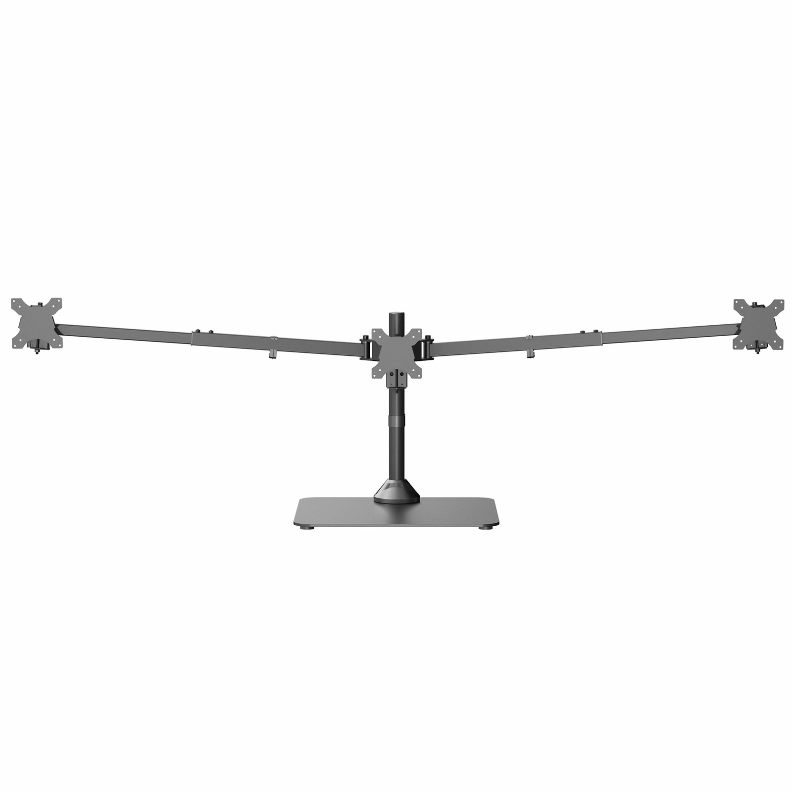 VIVO Telescoping Triple Computer Monitor Desk Mount, Heavy Duty Stand