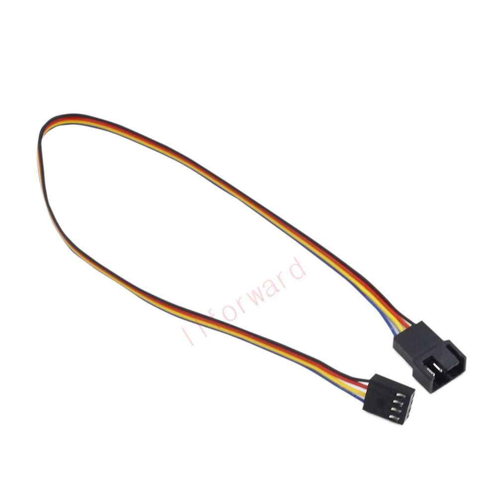 2pcs 300mm 4pin to 4pin PWM PC CPU Radiator Fan Connector extension Power Cable