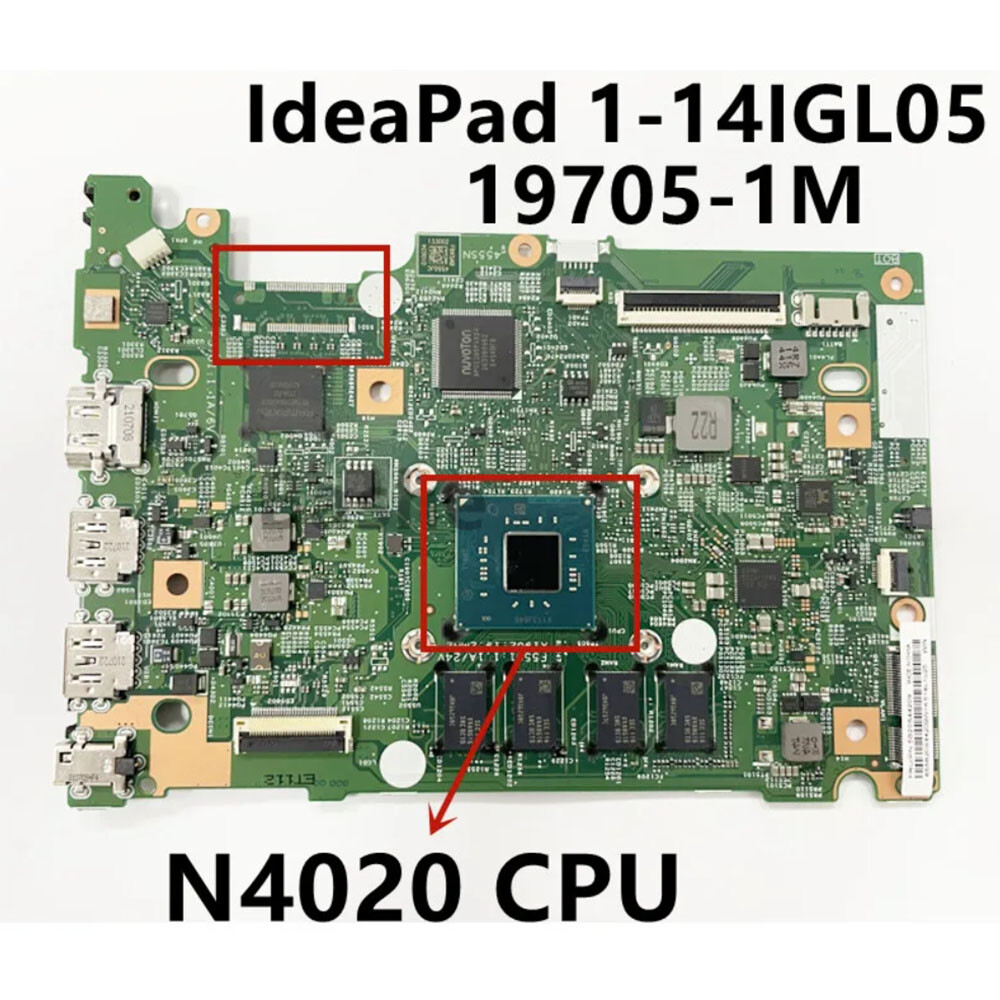For Lenovo IdeaPad 1-14IGL05 with CPU N4020U Motherboard 19705-1M 5B20S44209