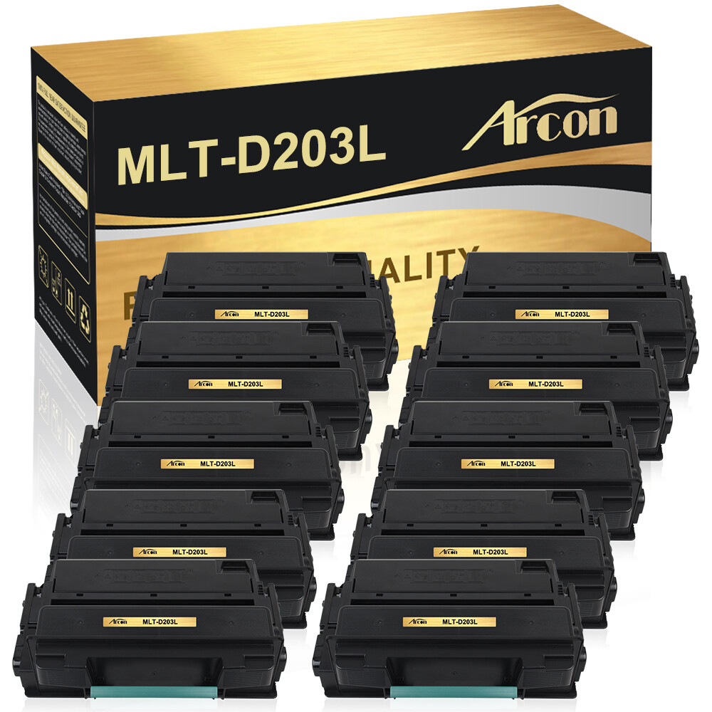 10 Pack MLT-D203L Toner Compatible With Samsung SL-M3320ND SL-M3820 SL-M4070FR