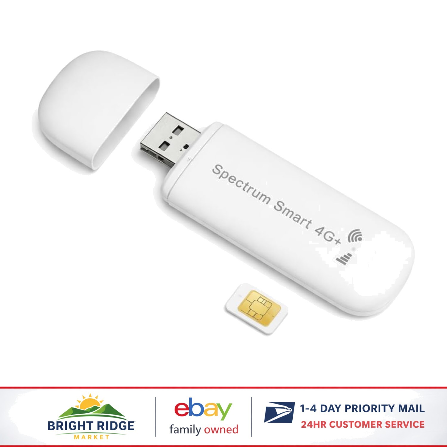 Compact USB WiFi Hotspot with Internal Antenna for Enhanced Signal Reception