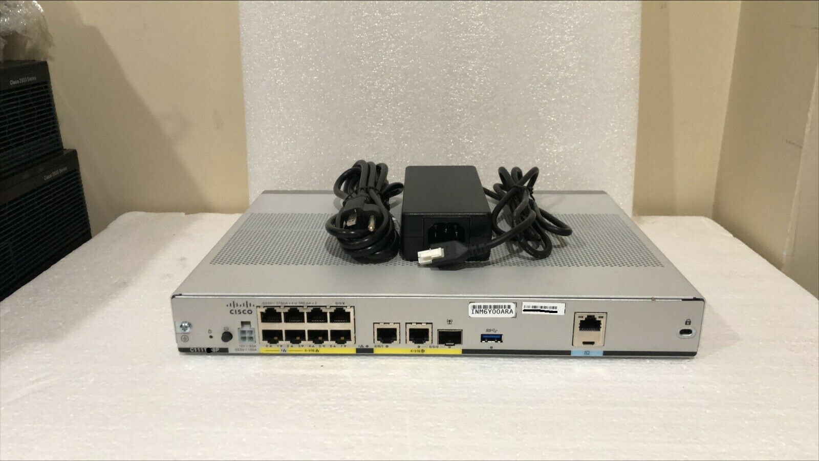 CISCO ISR C1111-8P 8-Port Gigabit Integrated Router DUAL GigE WAN Port C1111 8P