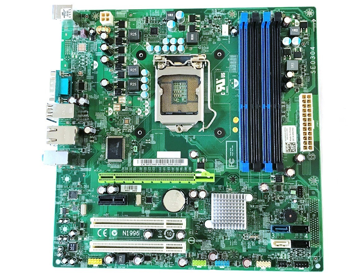 Dell Precision T1500 Desktop Motherboard MS-7448 1156pin DDR3 P67HD 0P67HD
