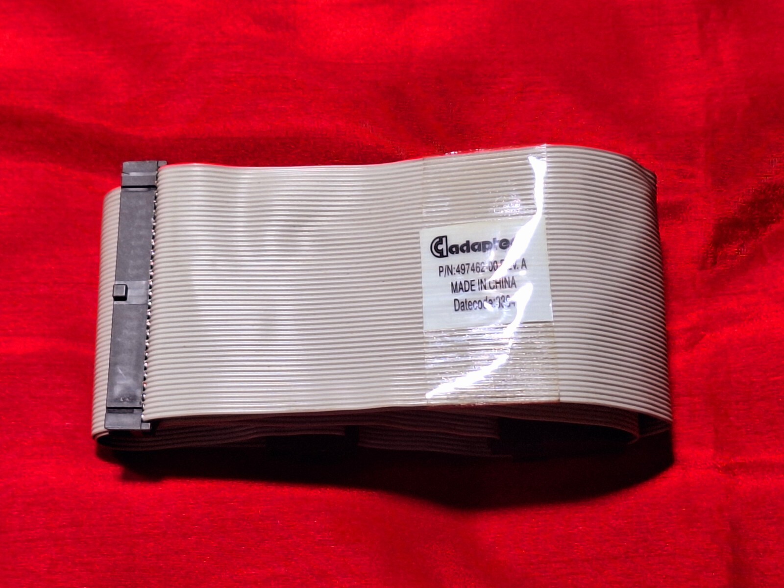 VINTAGE Adaptec 497462-00 REV. A SCSI Ribbon Cable  29" Length
