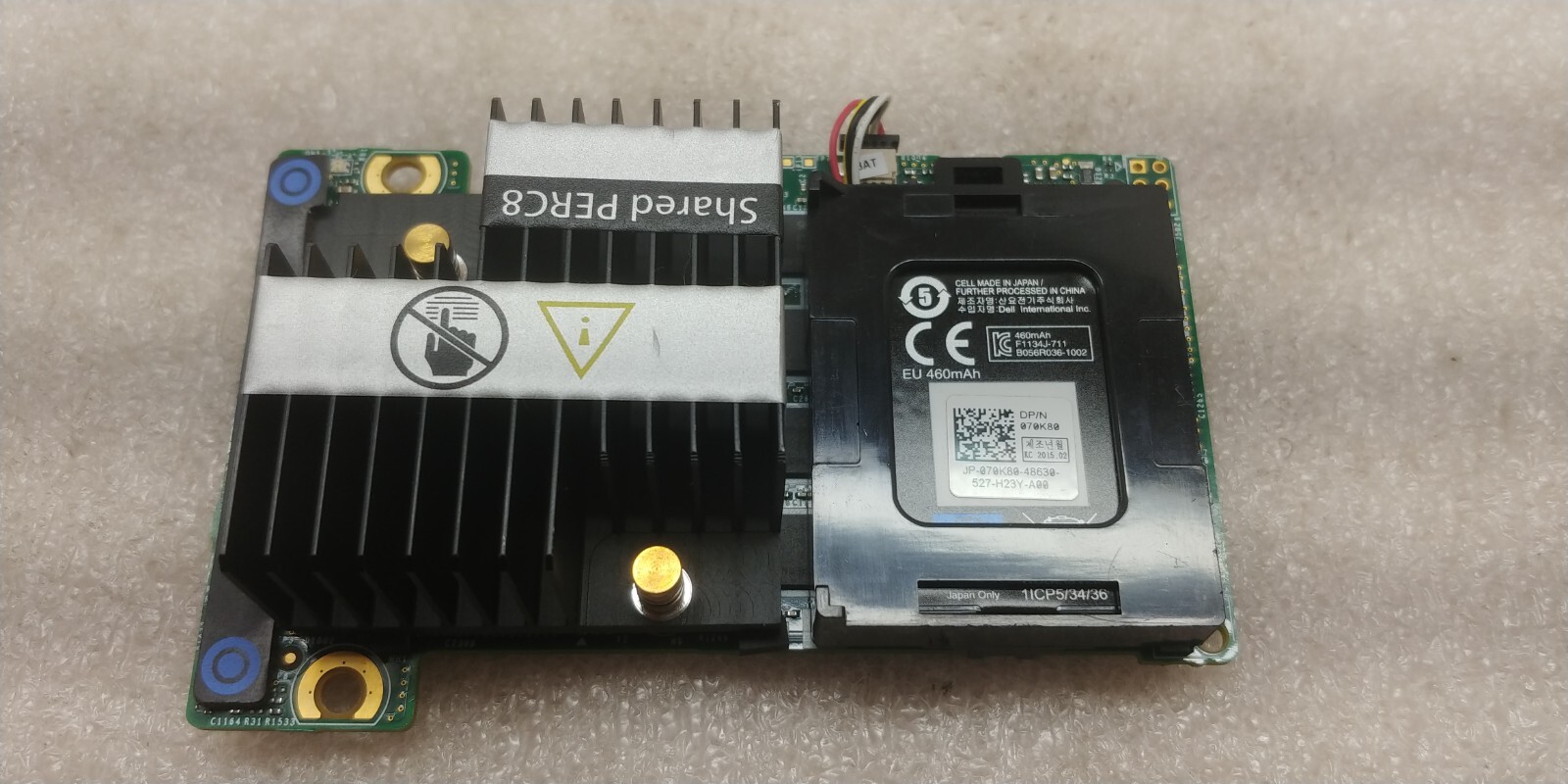 Dell VRTX PERC8 Mini SAS RAID Controller Card 6GB/s 0P3WV4 w/ Battery 