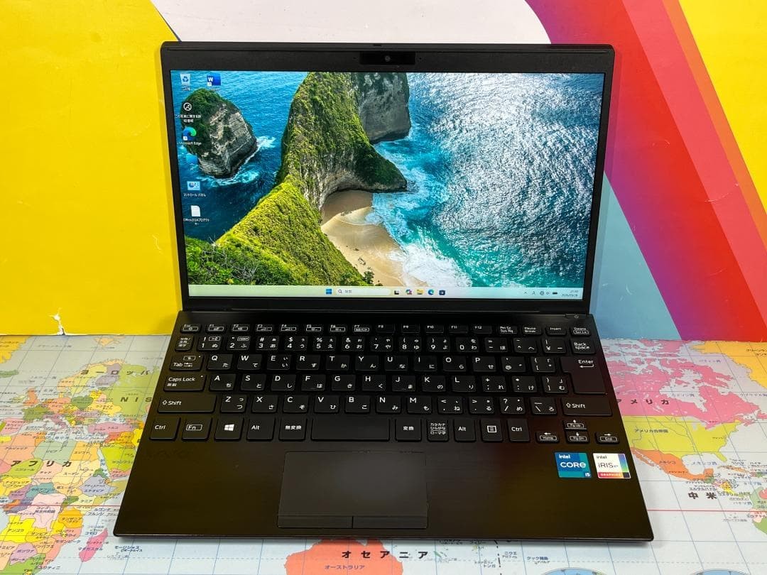VAIO Pro PJ VJPJ21 12.5" Laptop Intel i5 8GB 256GB Office 2024 Good Condition