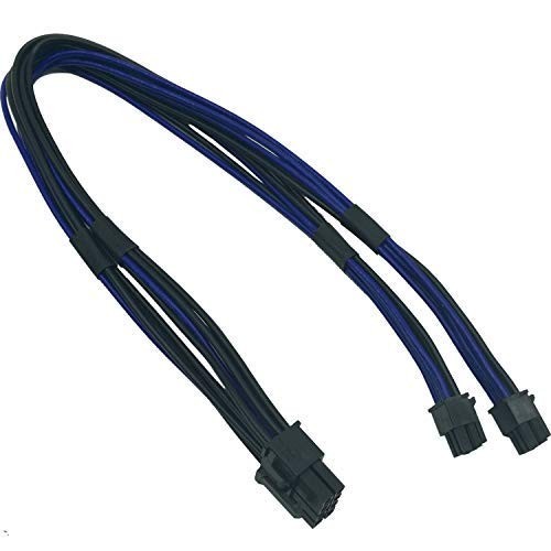 Dual Mini 6 Pin to 8 Pin PCI Express Video Card Power Adapter Cable for Mac Pro