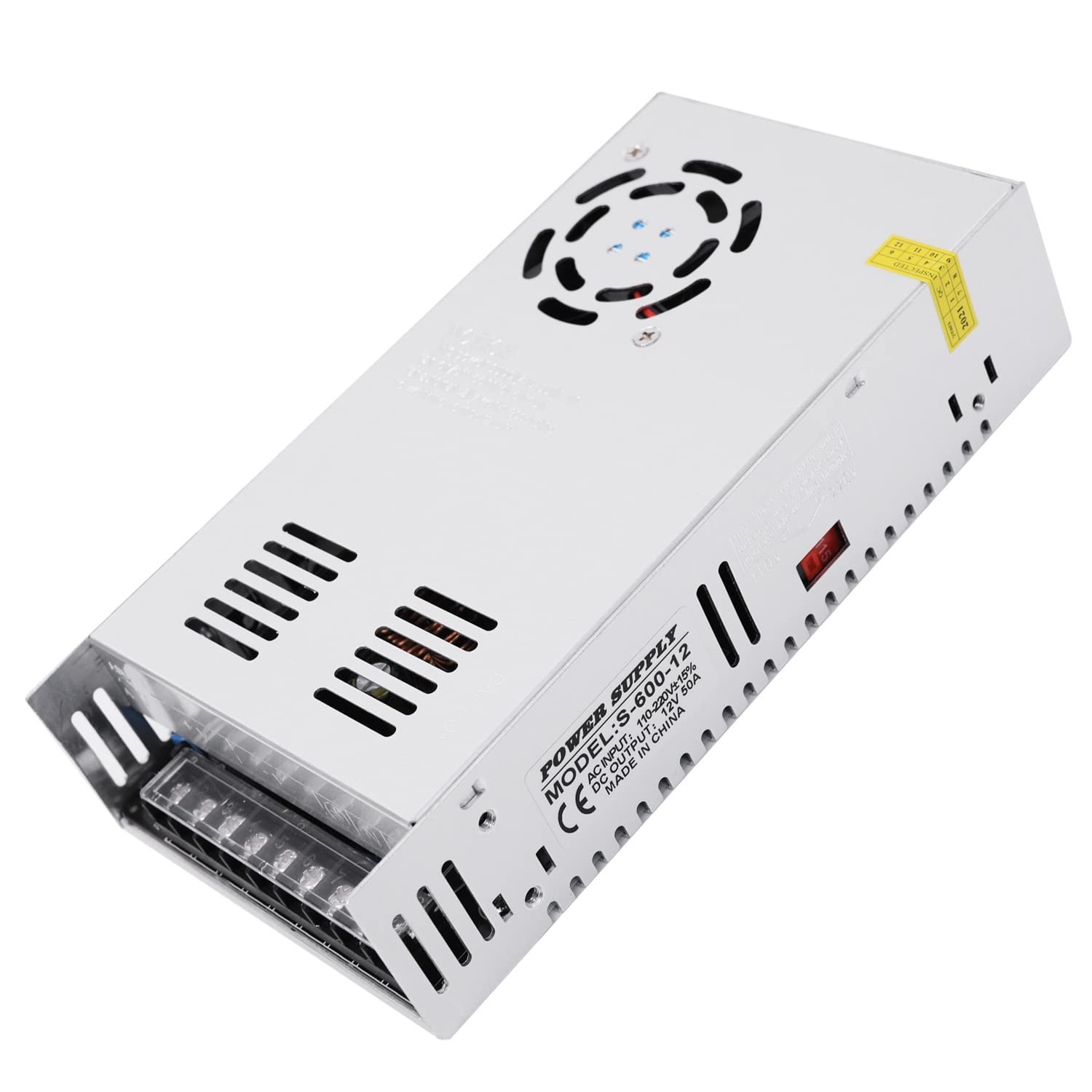 V 50A 600W AC 110/220V to DC Switching Power Supply LED CCTV 3D Printer