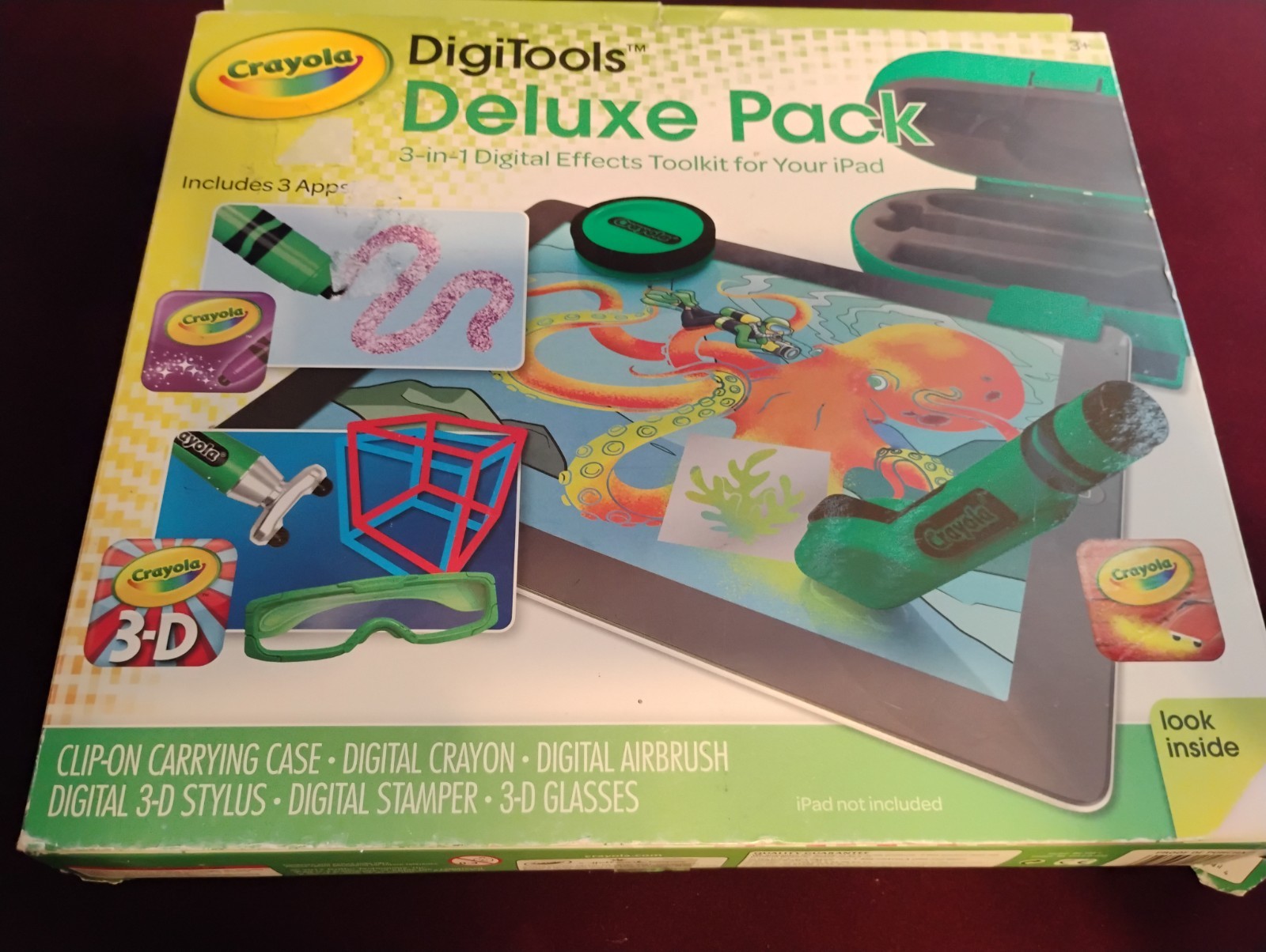 Crayola DigiTools Deluxe Creativity Pack - Digital Toolkit for iPad