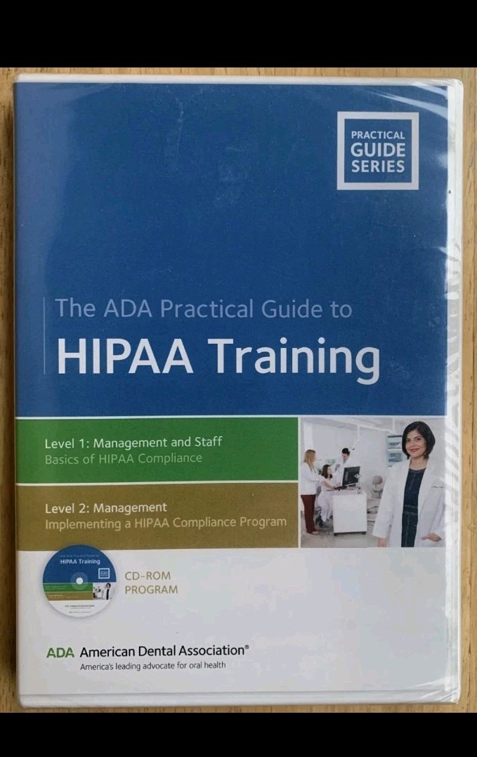 The ADA Practical Guide To HIPAA Training CD-ROM Program 2013