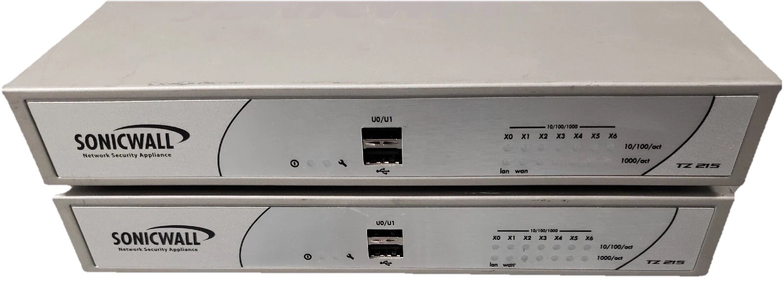 Lot of 2x SONICWALL TZ 215 Firewall Appliance *FREE USA SHIPPING* TZ215