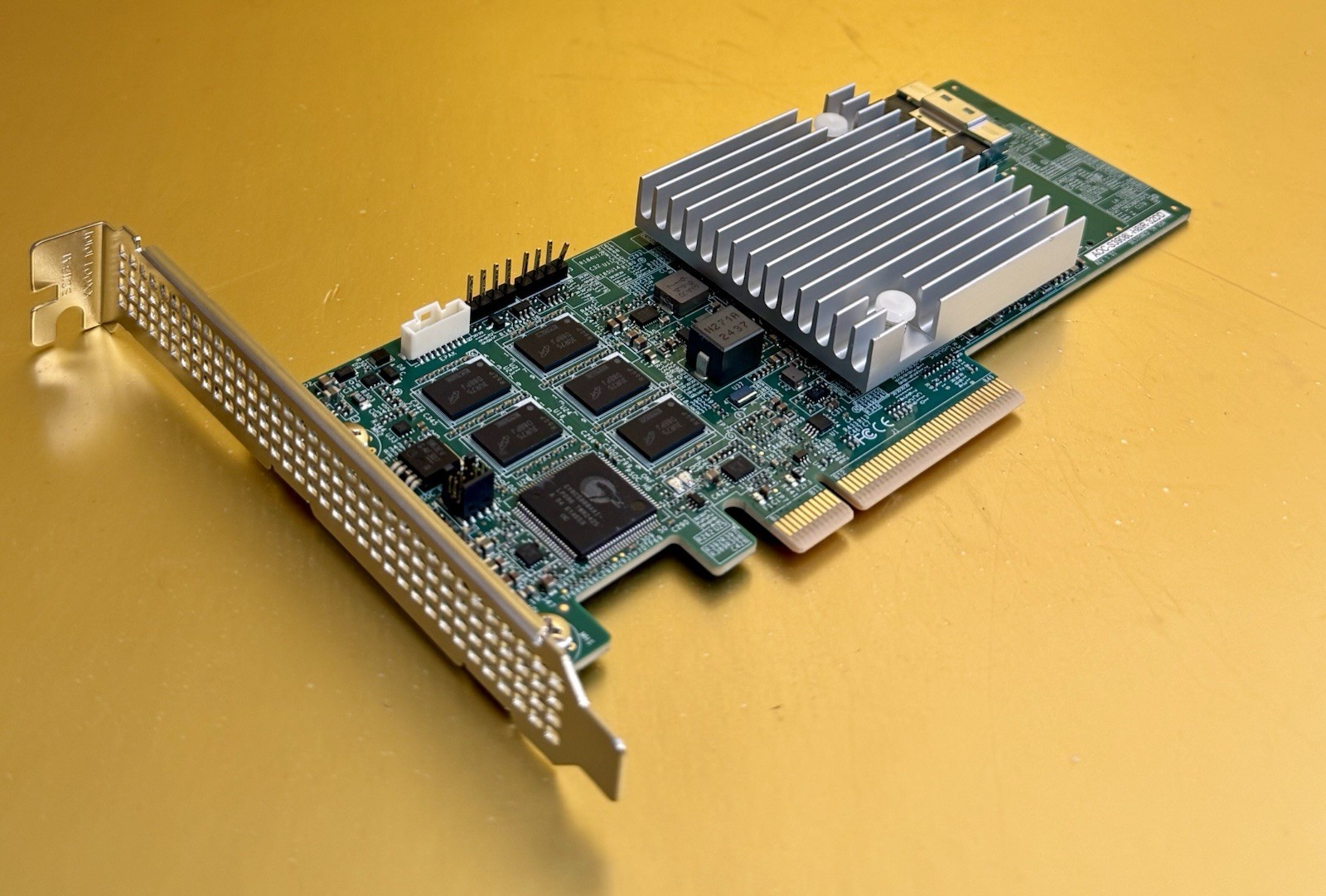 AS IS Supermicro AOC-S3908L-H8iR-32DD – 12Gb/s SAS RAID Adapter / WONT POST
