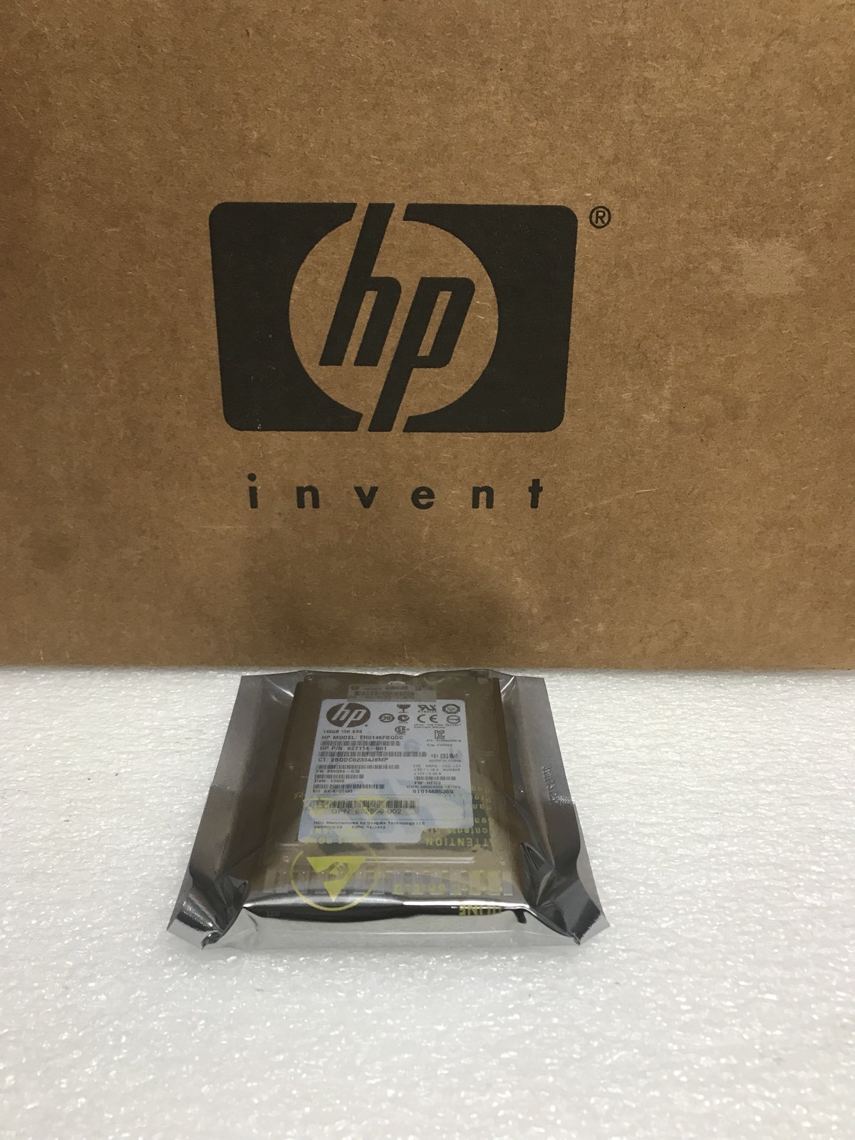 HP 652605-B21 653950-001 146GB 15K 2.5" 6G SAS SC HARD DRIVE GEN 8/9