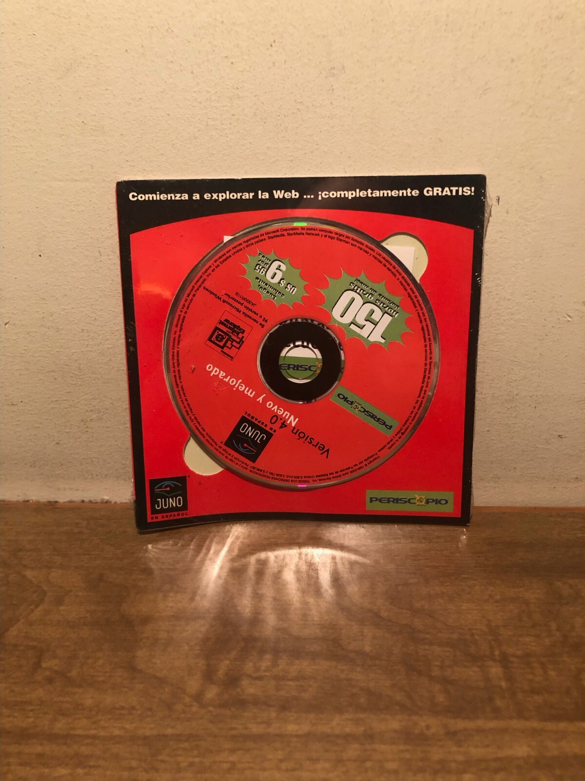 Vintage Internet CD Juno Version 4.0 - Spanish - New & Sealed