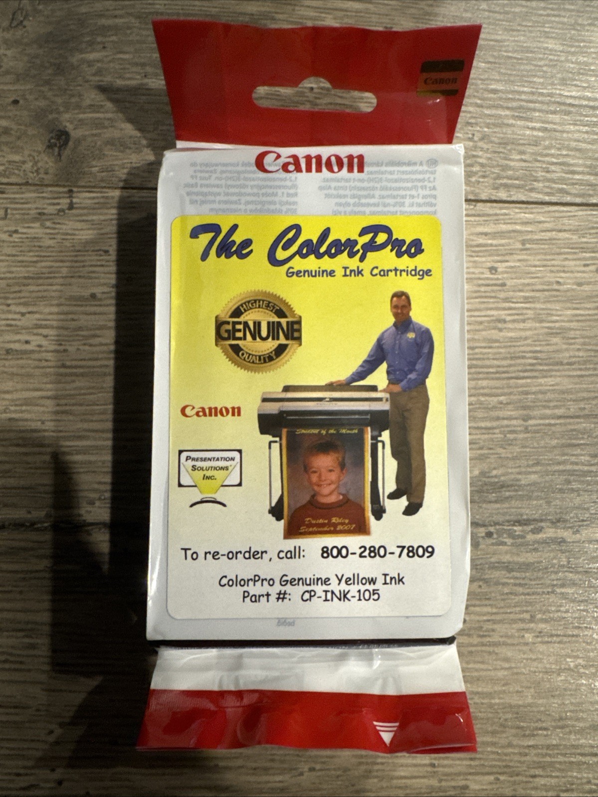 Genuine Canon PFI-102Y Yellow Ink Tank 0898B001 - Brand New n Open Box - Expired