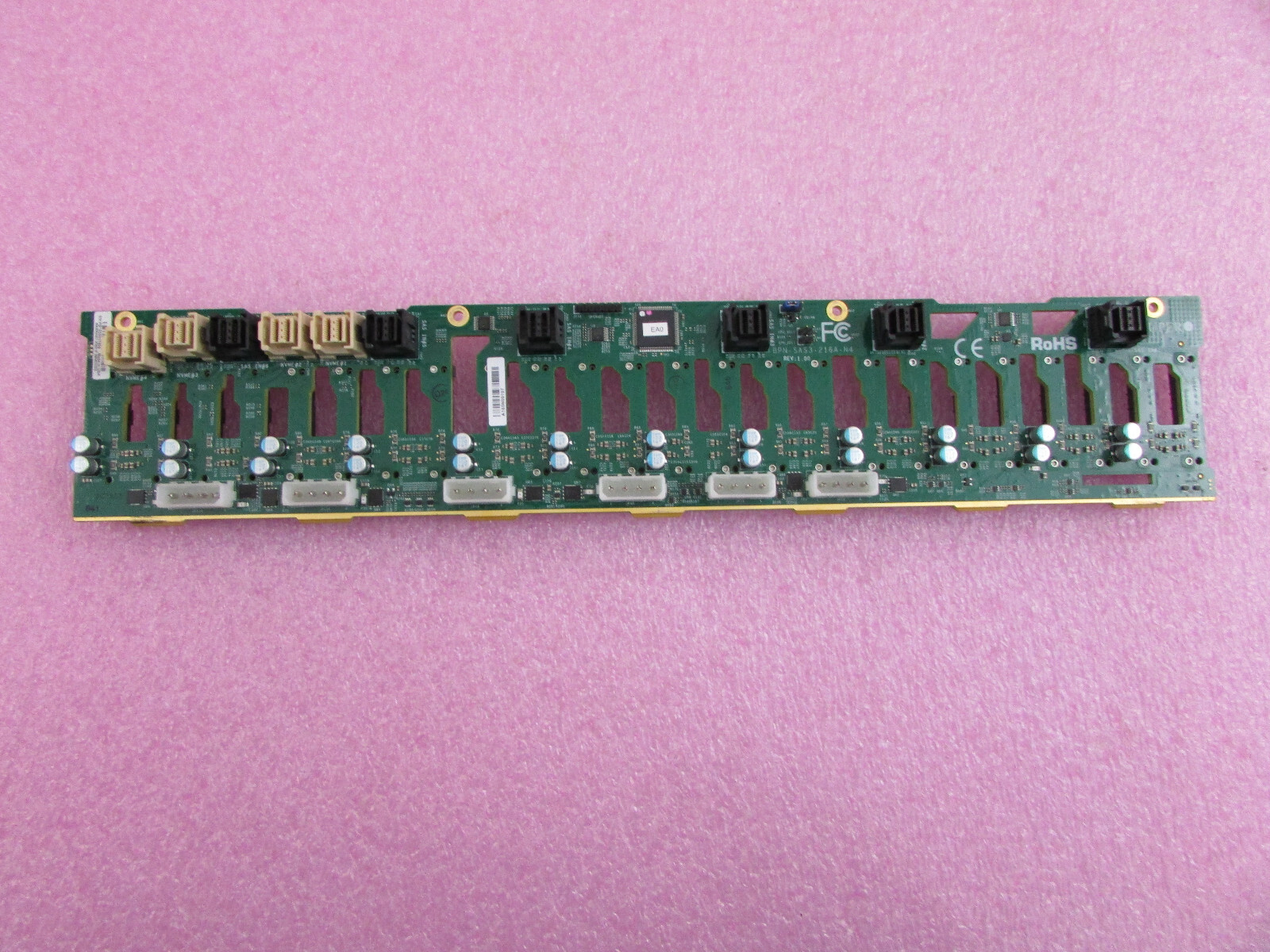 Supermicro BPN-SAS3-216A-N4 24x 2.5" SAS3 12Gbps/SATA3 +4x NVME Backplane
