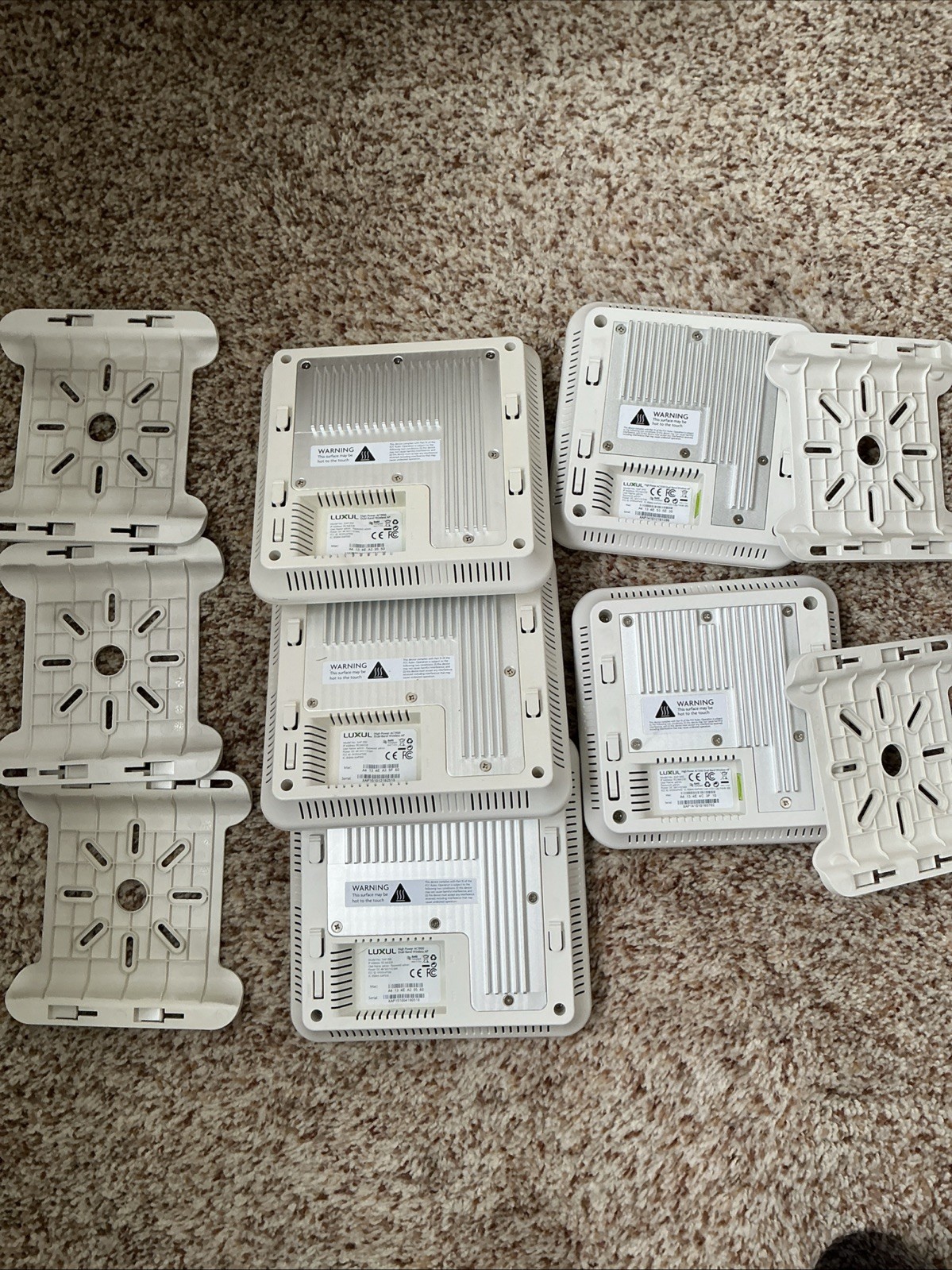 3 Luxul XAP-1510 AC1900 Wireless AP Access Points + 2  AC1200 XAP-1410 LOT