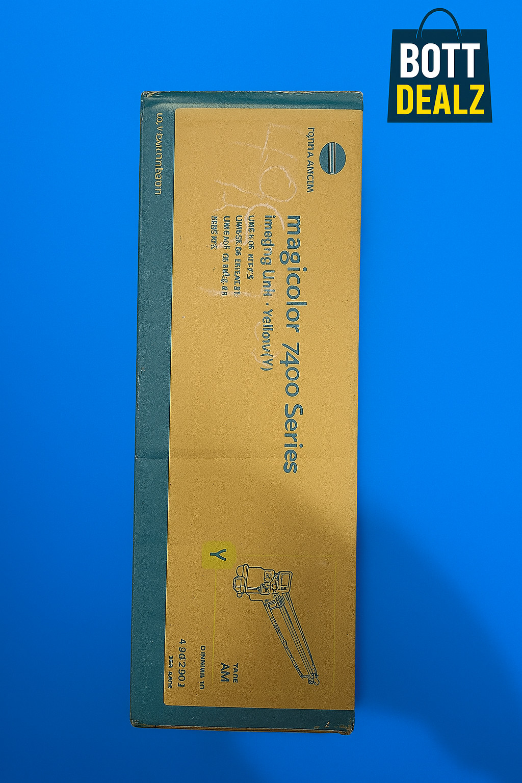 Genuine Konica Minolta Magicolor 7400 Series Yellow Imaging Unit 4062-311 NEW
