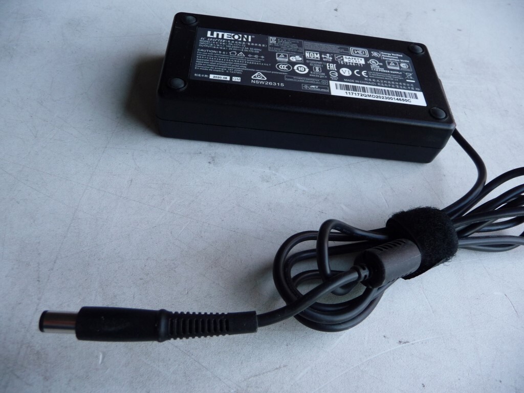 AU SELLER ORIG LITEON PA-1171-72 20V 8.5A AC PSU W/ 7.4MM TIP -TESTED