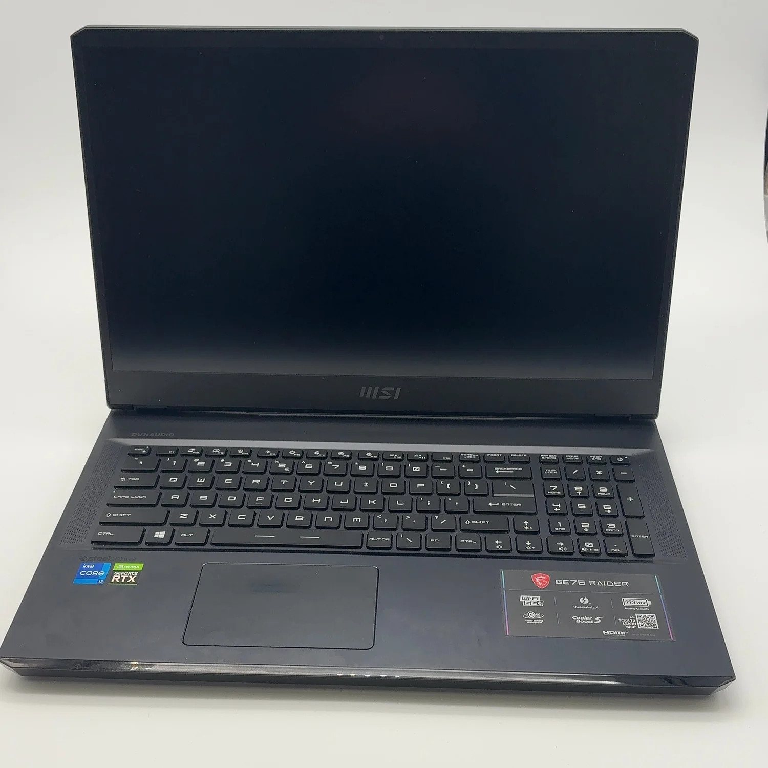 MSI Raider GE76 10SC 16" i7 11800H 2.3GHz 16GB RAM 1TB SSD Intel Arc A30M