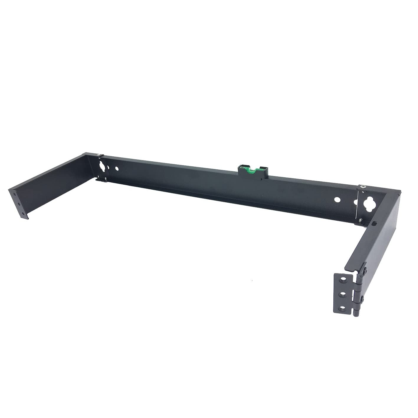 Jingchengmei 1U Hinged Wall Mount Bracket for 12/24 Port Patch Panel