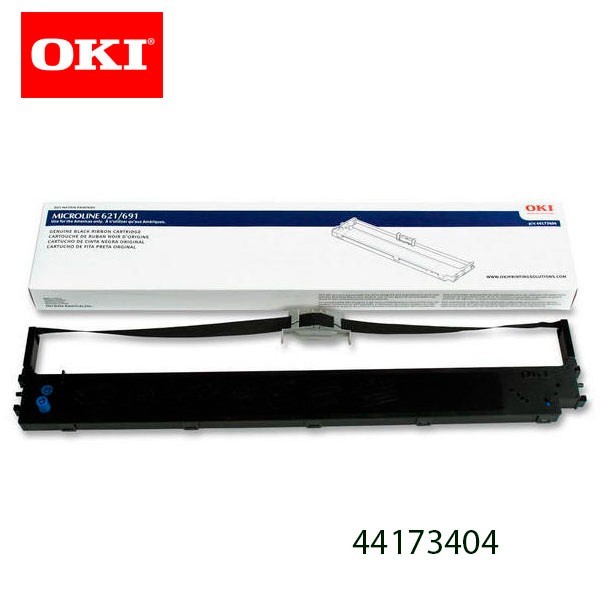 New OKI Okidata Microline 621 / 691 Black Ribbon Ink Cartridge Part # 44173404