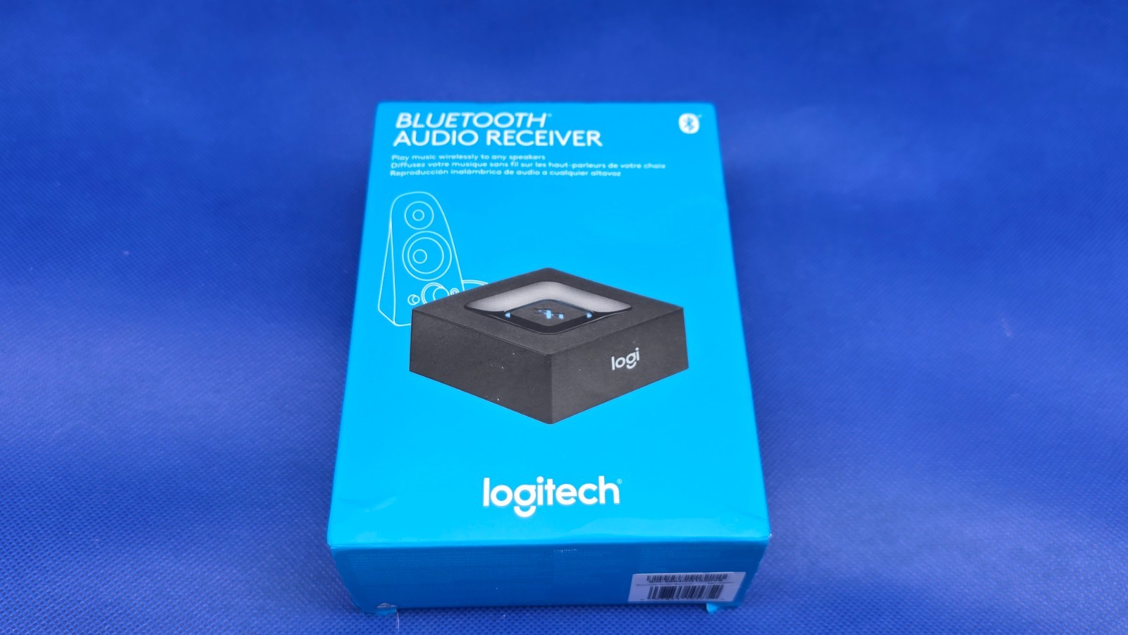 Logitech Bluetooth Audio Receiver, Black New/Sealed