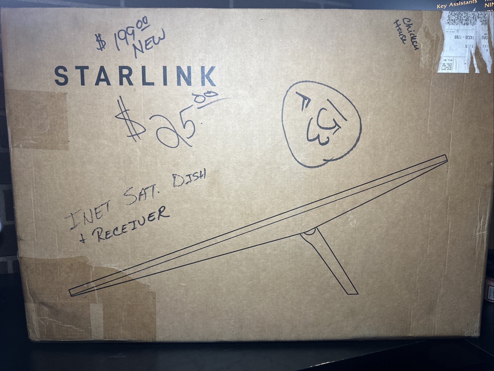 STARLINK Standard Kit AX Tri-Band WiFi System V4 Gen 3 USA Satellite