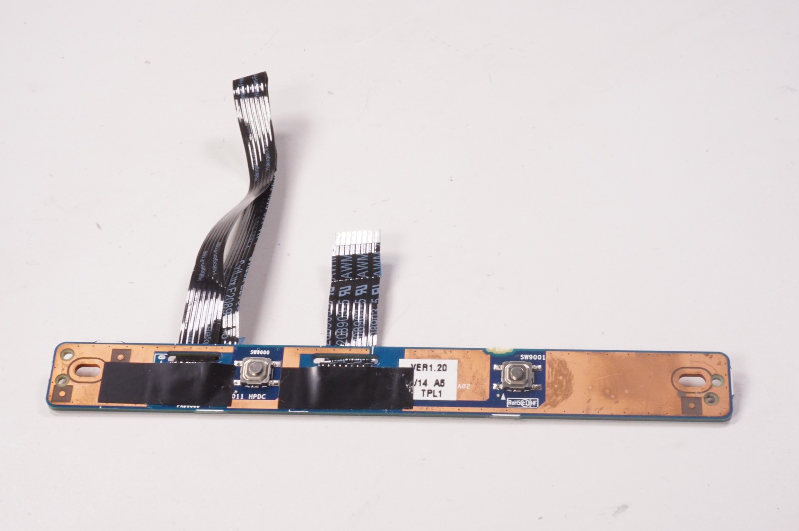 689688-001 Hp Toucad Button Board With Cable 2000-2A01XX 2000-2a09ca 