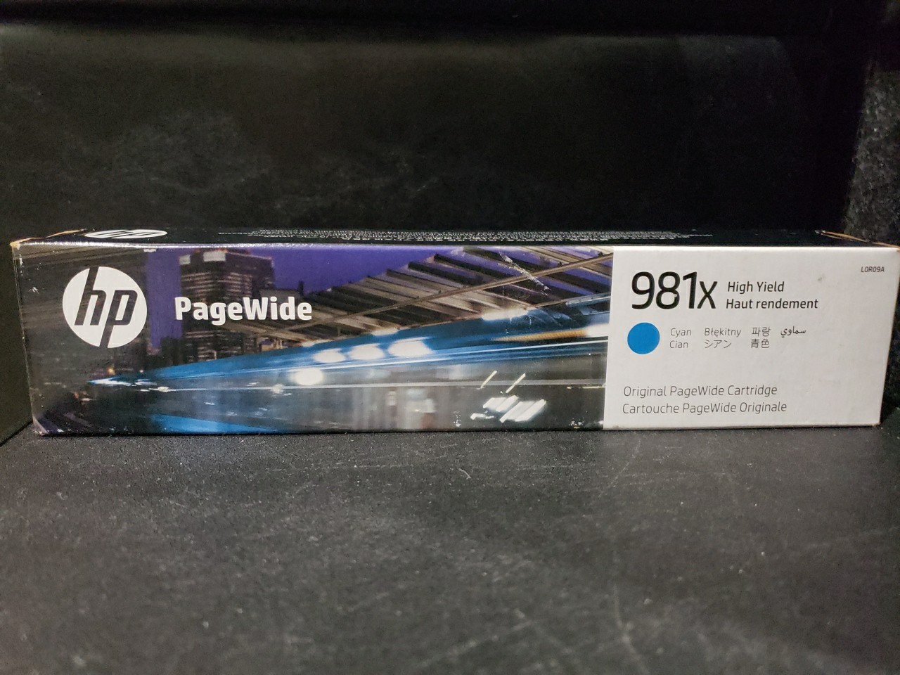HP 981X High Yield Cyan PageWide Cartridge (1P) L0R09A June 2025