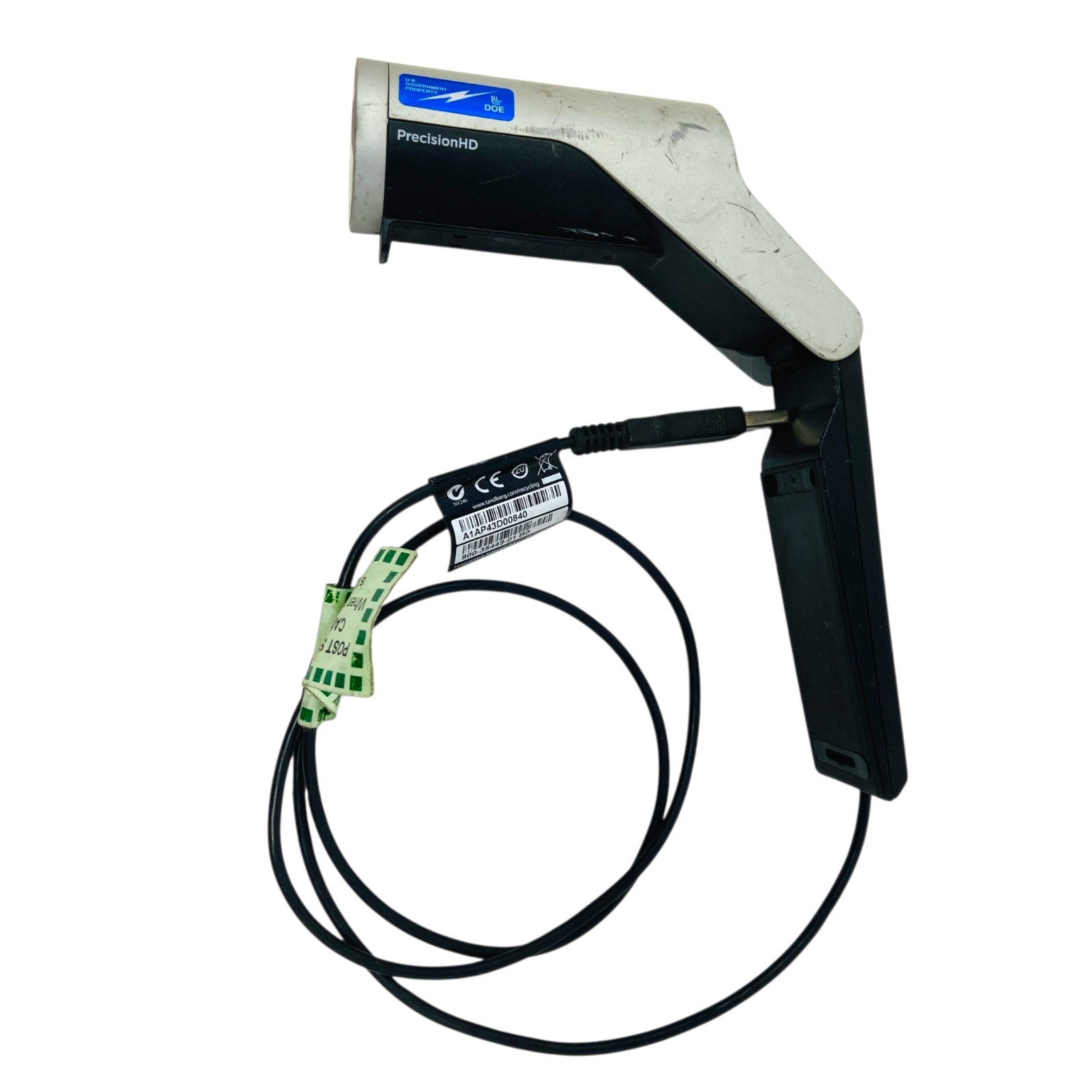 Cisco Tandberg PrecisionHD USB Camera 800-35449-01 B0 F1.7 50 Deg View 3ft Cable