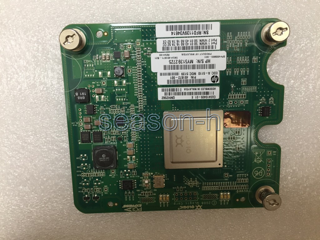 HP QLogic QMH2562 Dual 8GB Fibre Channel HBA 455869-001 451871-B21 451872-001