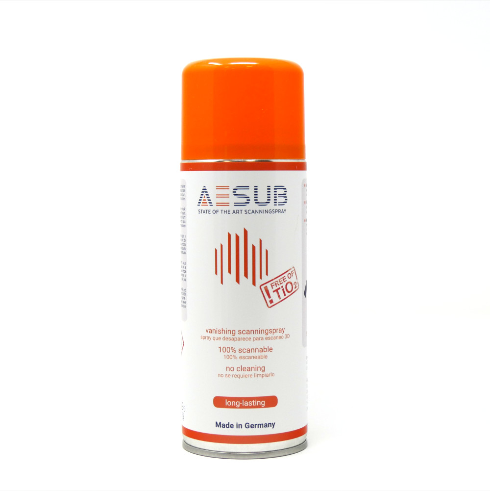 AESUB Orange - 13.5 fl. oz. (400 ml) Aerosol Can - Sublimating 3D Scanning Spray