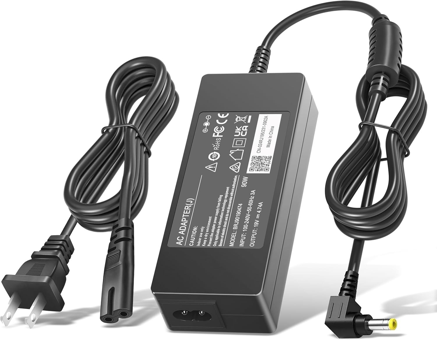 19V Charger Compatible with Asus Monitor Power Cord VG248QG VG278 VG245 VG278Q