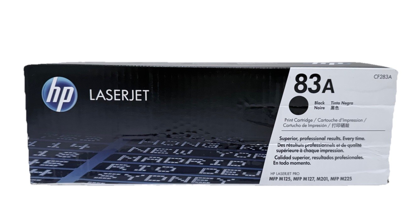 Genuine HP 83A  Black OEM LaserJet Toner Cartridge CF283A for MFP M125 M225 New