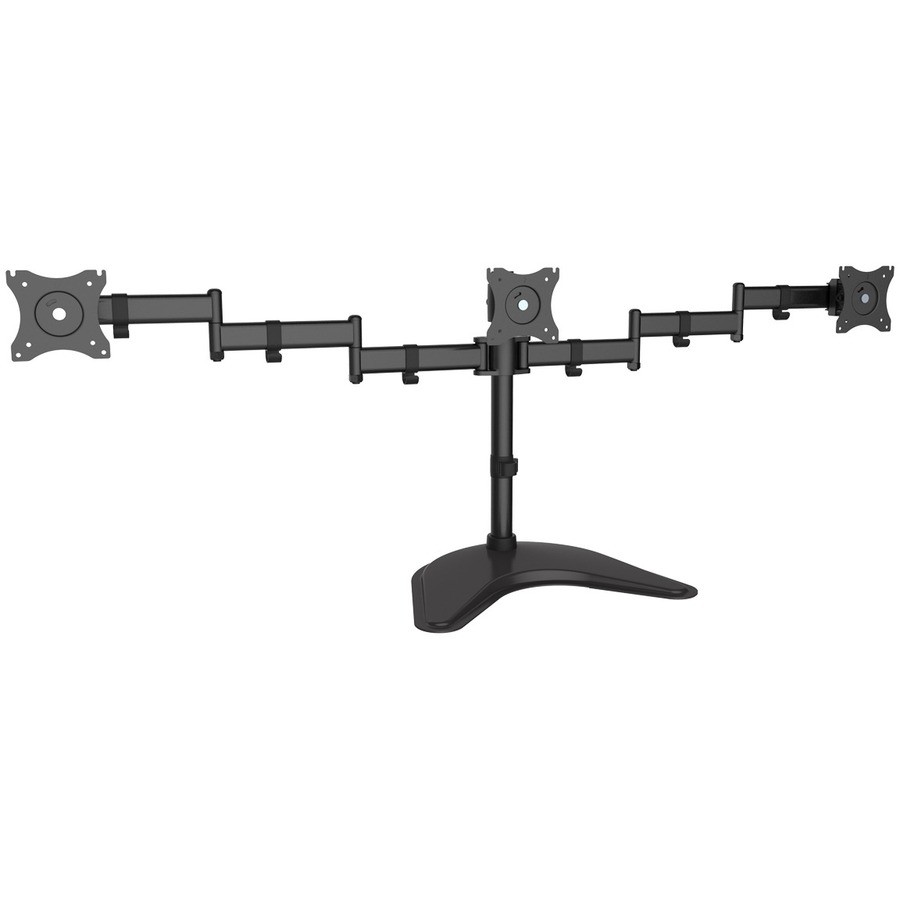 SIIG Articulated Freestanding Triple Monitor Desk Stand 13"-27"