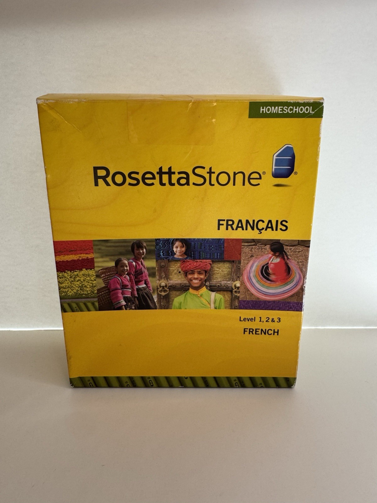 Rosetta Stone French Levels 1-3 Homeschool CD-ROM Box Set