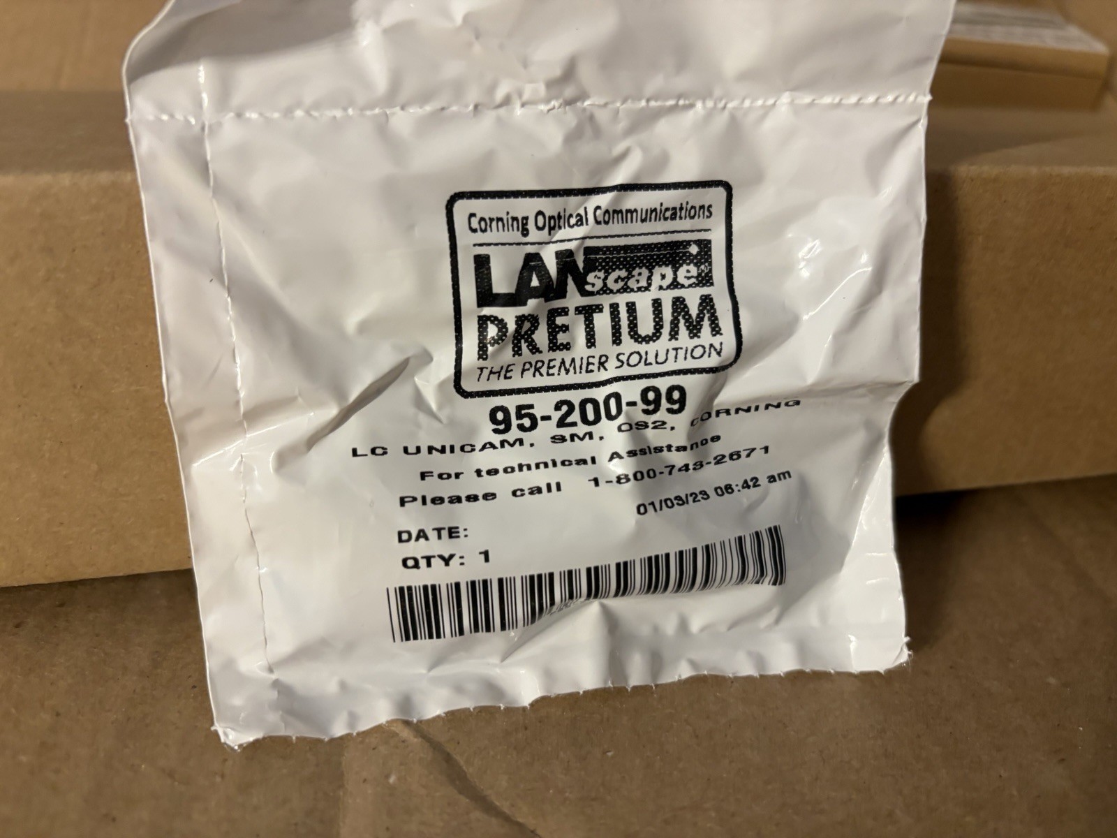 Corninng Unicam Sm  Os2 lc  1 end Terminination Ends For Unicam