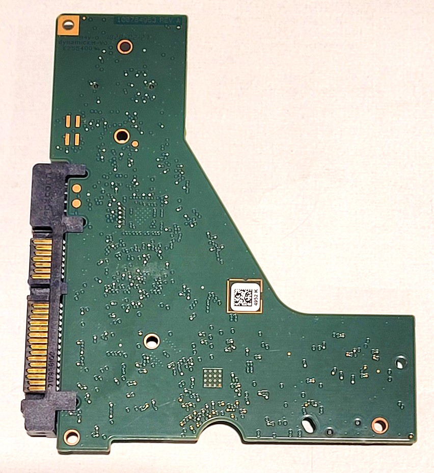 PCB ONLY 100784953 REV A from Seagate  ST10000NM0016 QR:  4952 K 3.5" SATA I-97