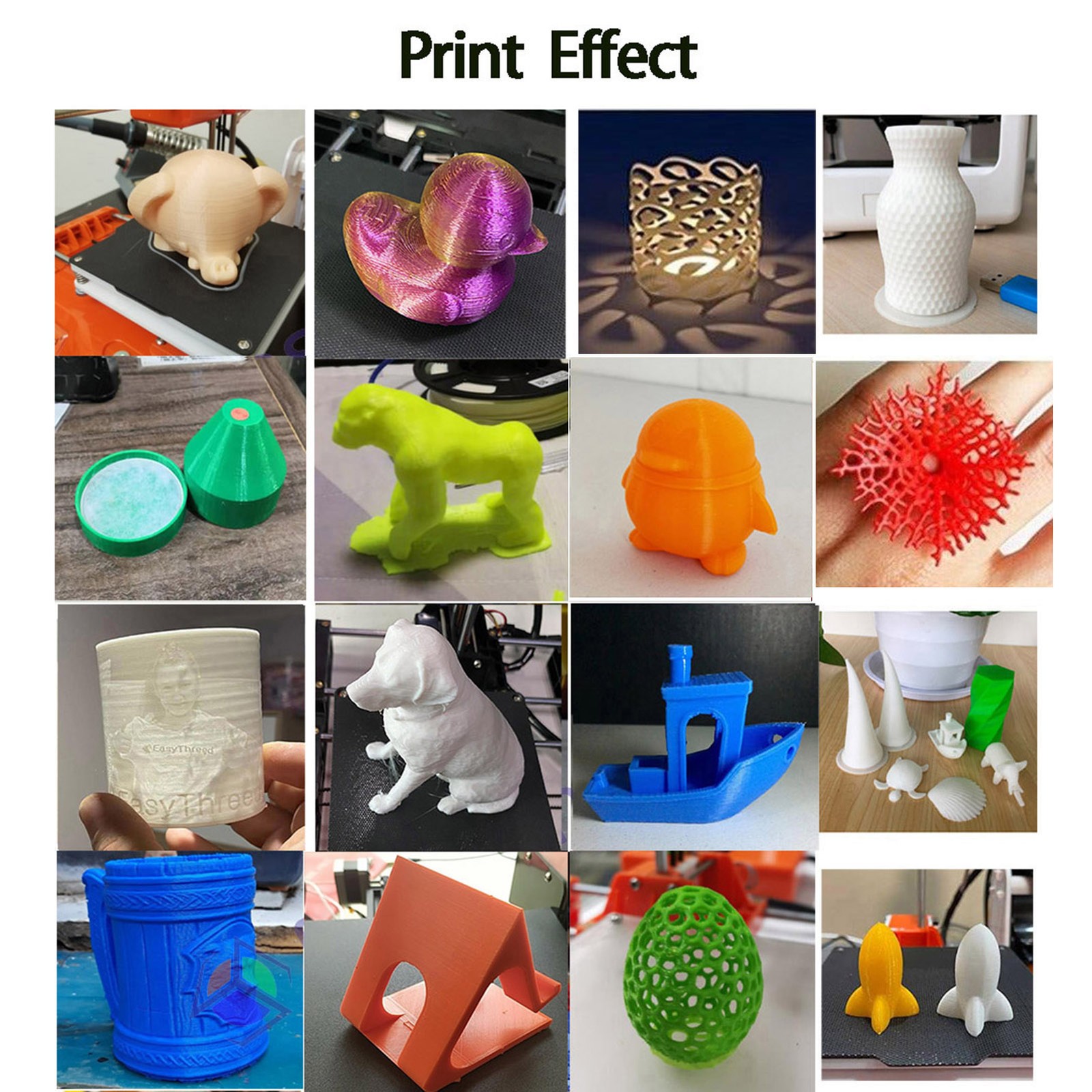 EasyThreed K10 3D Printer Mini Desktop Printing Machine For Kids 100x100x10 LYTW