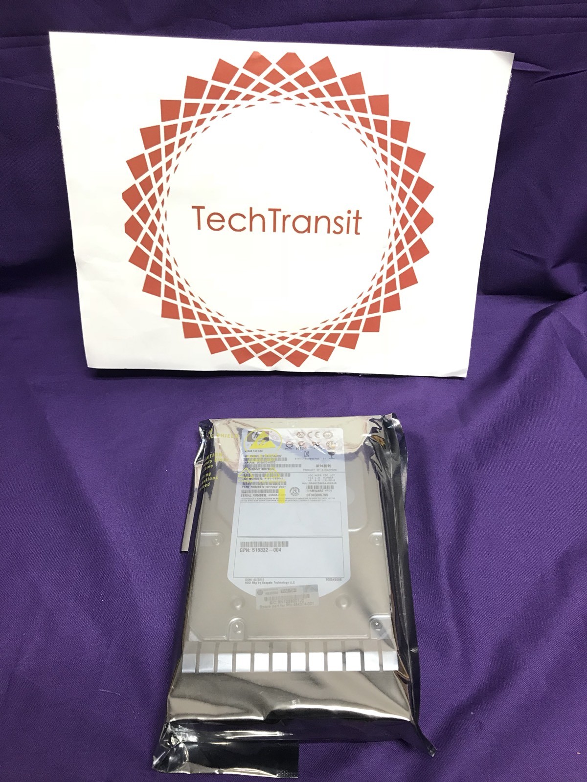 HP 454274-001 454232-B21 450GB 15K 3.5" Dual Port SAS Hard Drive G6 G7