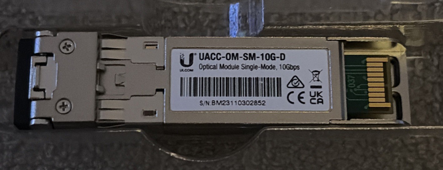 Ubiquiti UniFi UACC-OM-SM-10G-D SFP+ 10Gbps 10km Transceiver